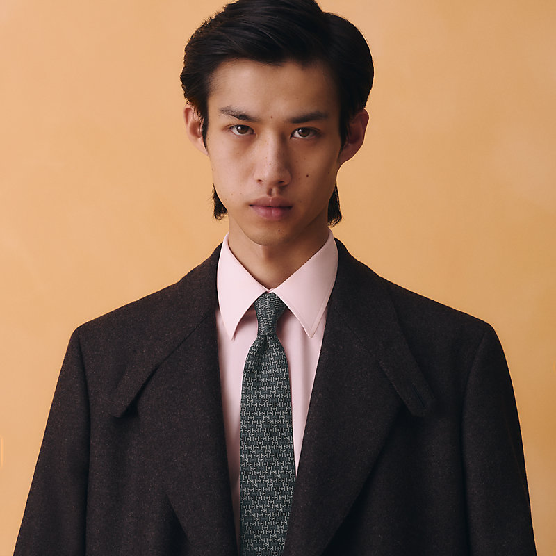 H Jumbo tie 7 cm | Hermès USA